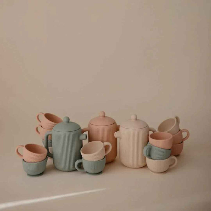 Mushie® Set za čajanko Blush Mushie