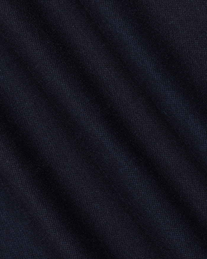 Navy Solid Formal Trouser - Stewart