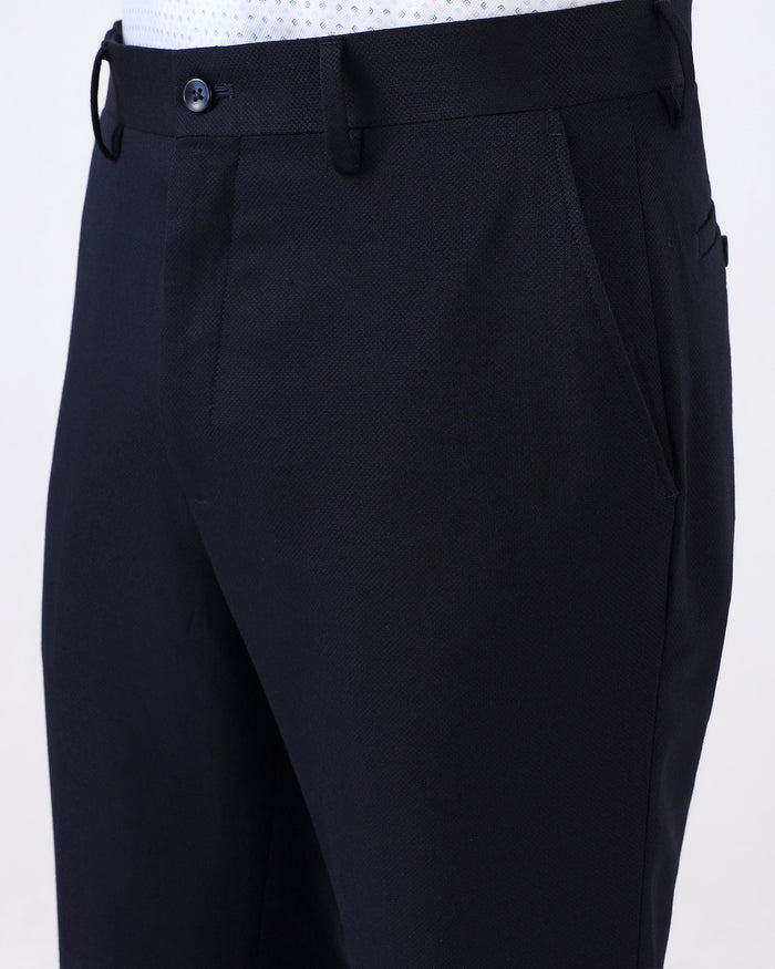 Navy Structure Trouser - Pecado