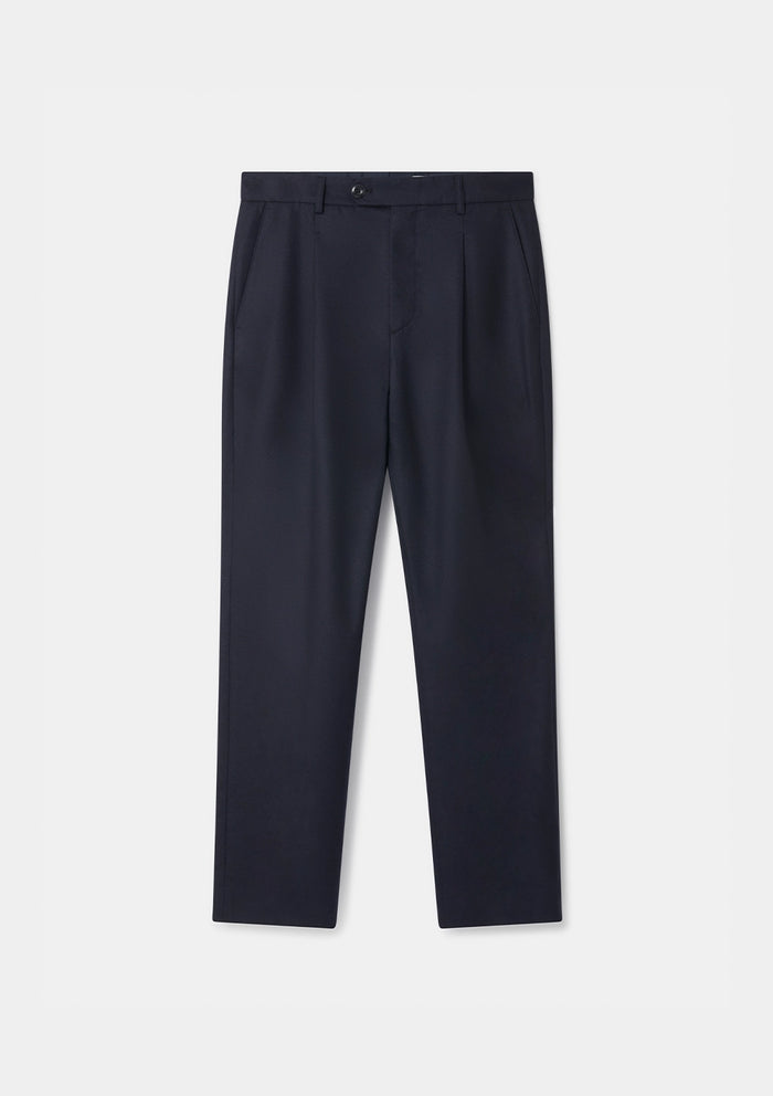 Navy Wool Cashmere Suit, Suits - SIRPLUS