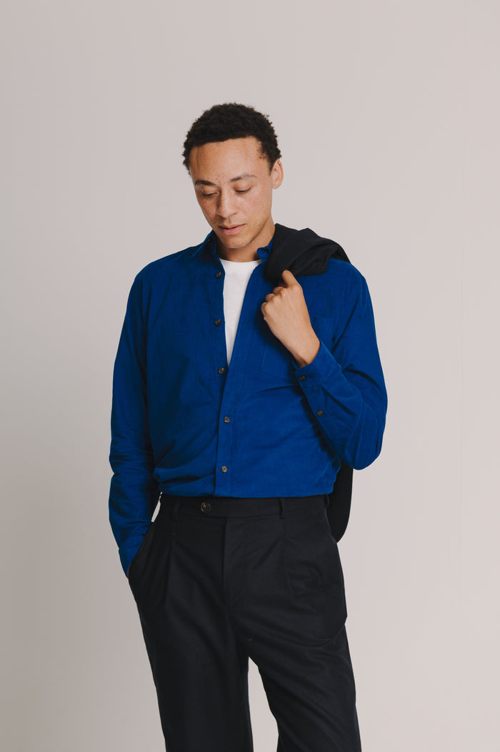 Navy Wool Cashmere Suit, Suits - SIRPLUS