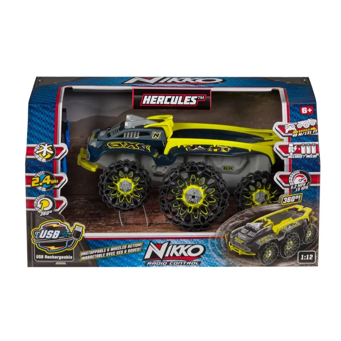 Nikko RC Hercules 6 Wheeled