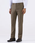 CLEAN FRONT SUPER SLIM FIT DOBBY TROUSER