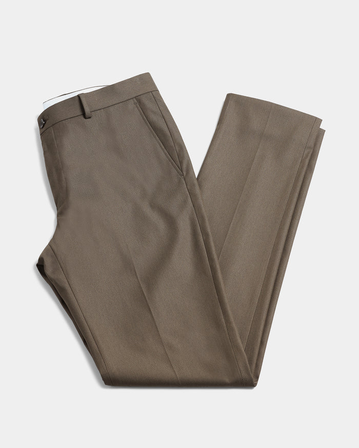 Ochre Formal Dobby Formal Trouser - Anfredo