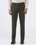 CLEAN FRONT SUPER SLIM FIT DOBBY TROUSER