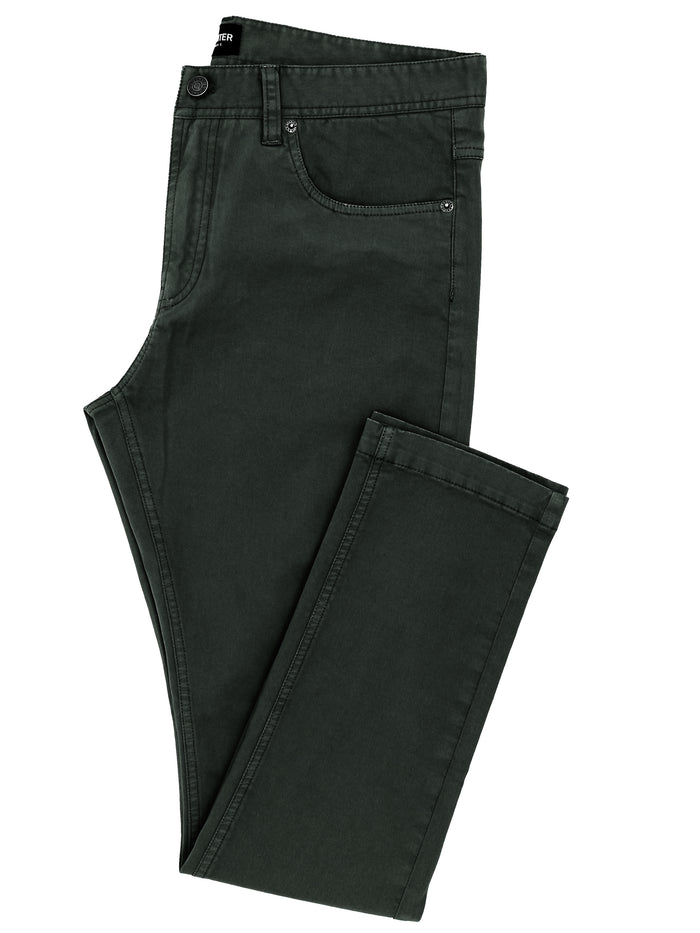 Orleans 591 Dark Green H-X Tech Chino