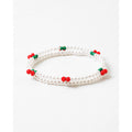 pearl cherries bracelet