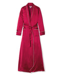 Red polka dot robe on a white background | Lead