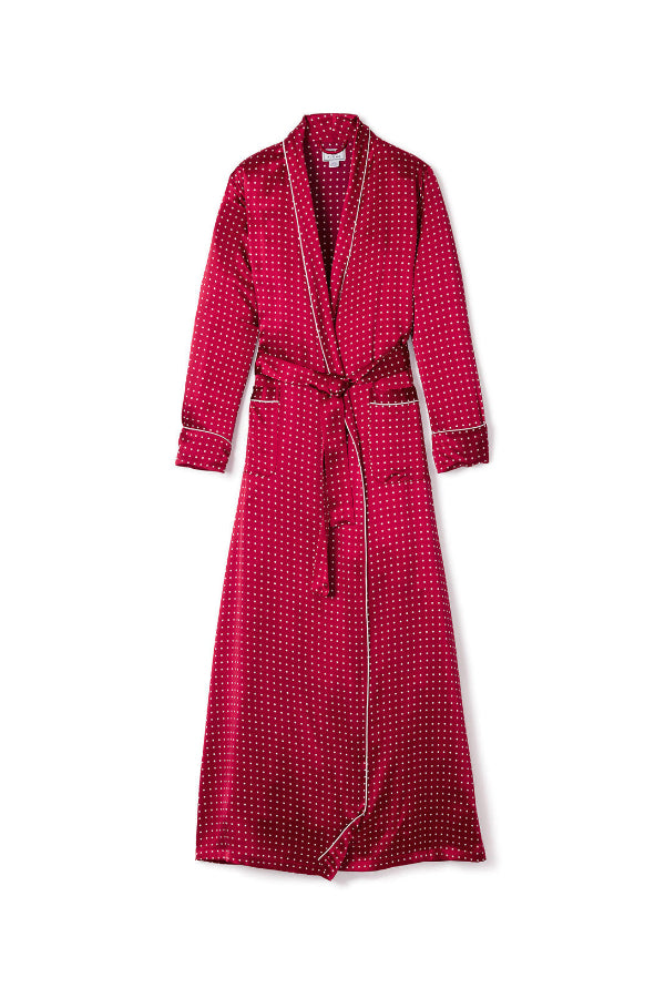 Woman wearing Petite Plume Robe | Grid | Exclude
