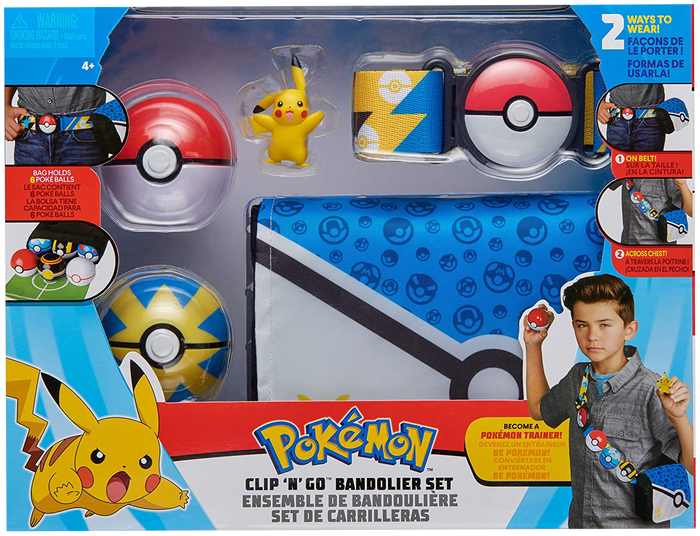 Pokemon Clip N Go Bandolier Belt Set Assortment