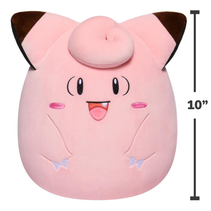 Pokemon Squishmallow Clefairy 10 Inch