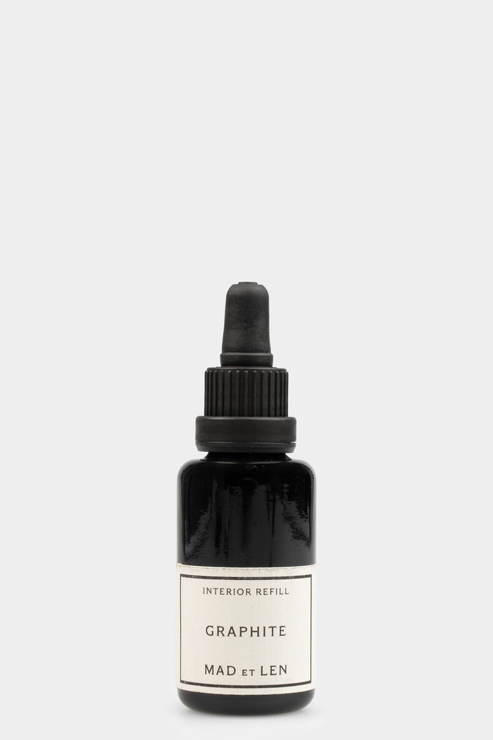 MAD et LEN | Pot Pourri Refill Perfume Oil - Graphite 30ml