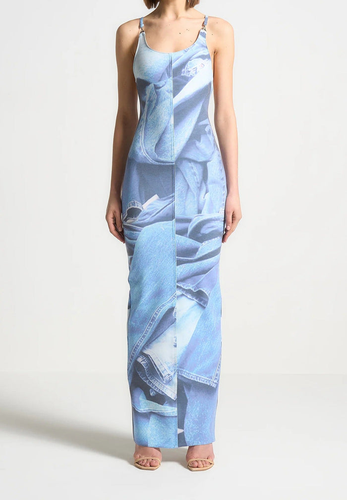 printed-denim-effect-maxi-dress-blue