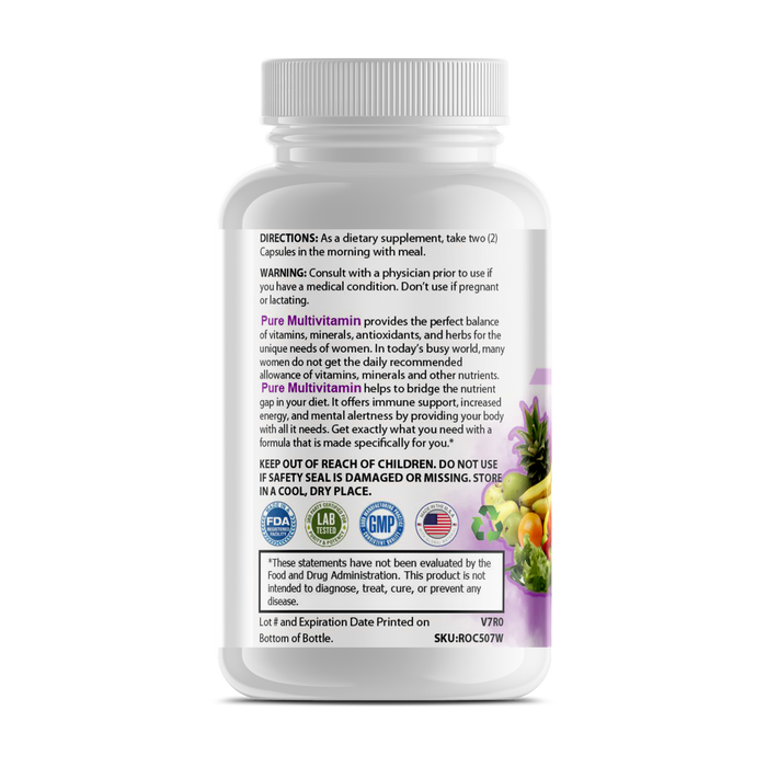 Pure Multi-Vitamins - Womens