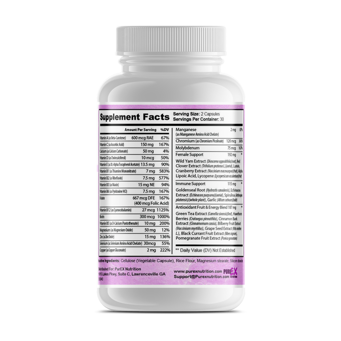 Pure Multi-Vitamins - Womens
