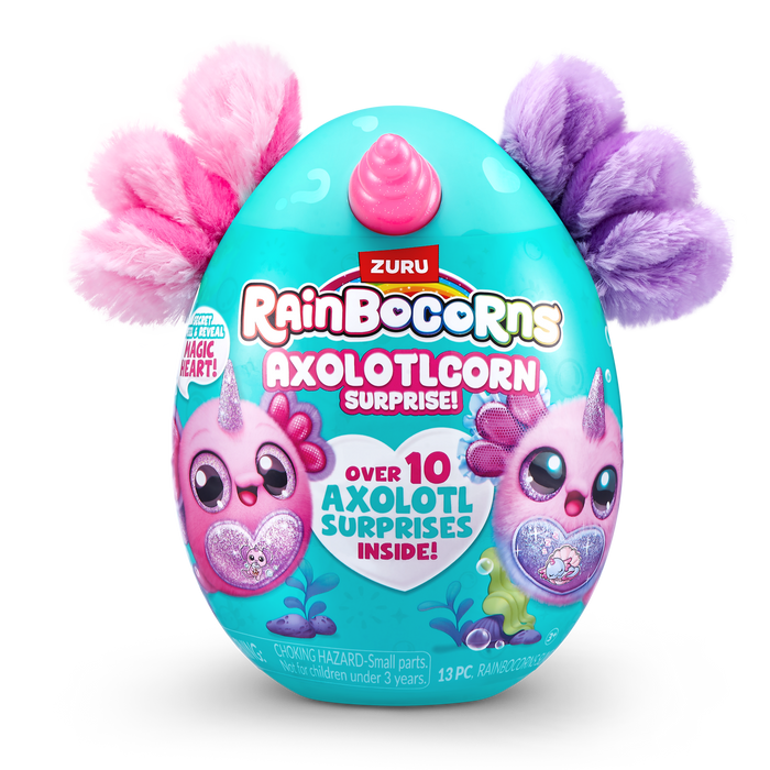 Raibocorns Axolotcorn Surprise Sparkle Heart Surprise Series 1