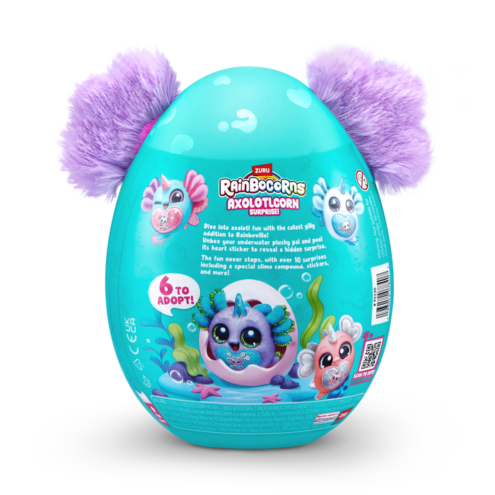Raibocorns Axolotcorn Surprise Sparkle Heart Surprise Series 1