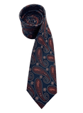 Reade Red Paisley Silk Tie