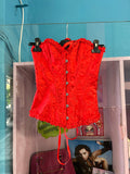 Red Lace Corset (XXS)