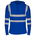 Reflectorized Hooded Buttoned Longsleeves (HL16)