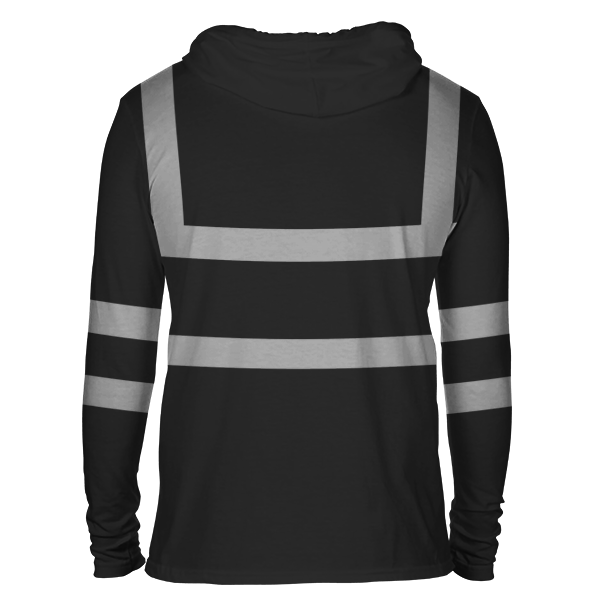 Reflectorized Hooded Buttoned Longsleeves (HL16)