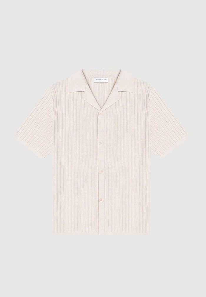 ribbed-knit-revere-shirt-cream