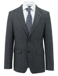 Ritchie 107 Charcoal Check Wool Stretch Suit Jacket