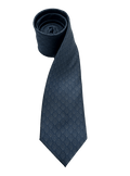 Rockefeller Blue Dot Grid Tie