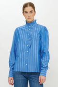 Romy Blouse- Thalia Blue