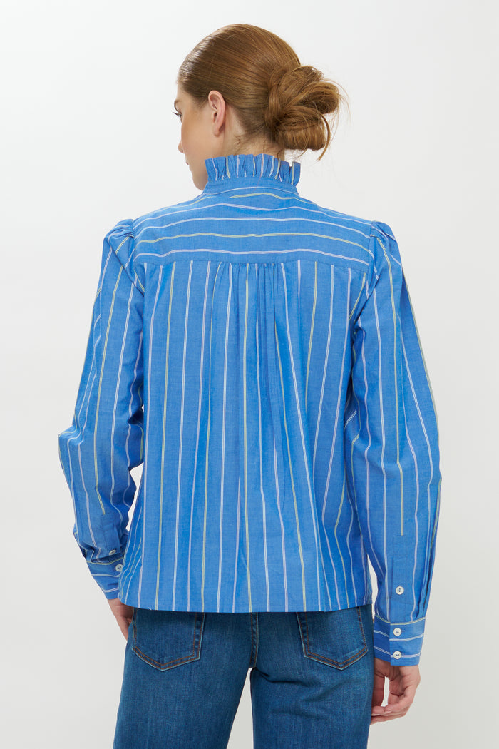 Romy Blouse- Thalia Blue