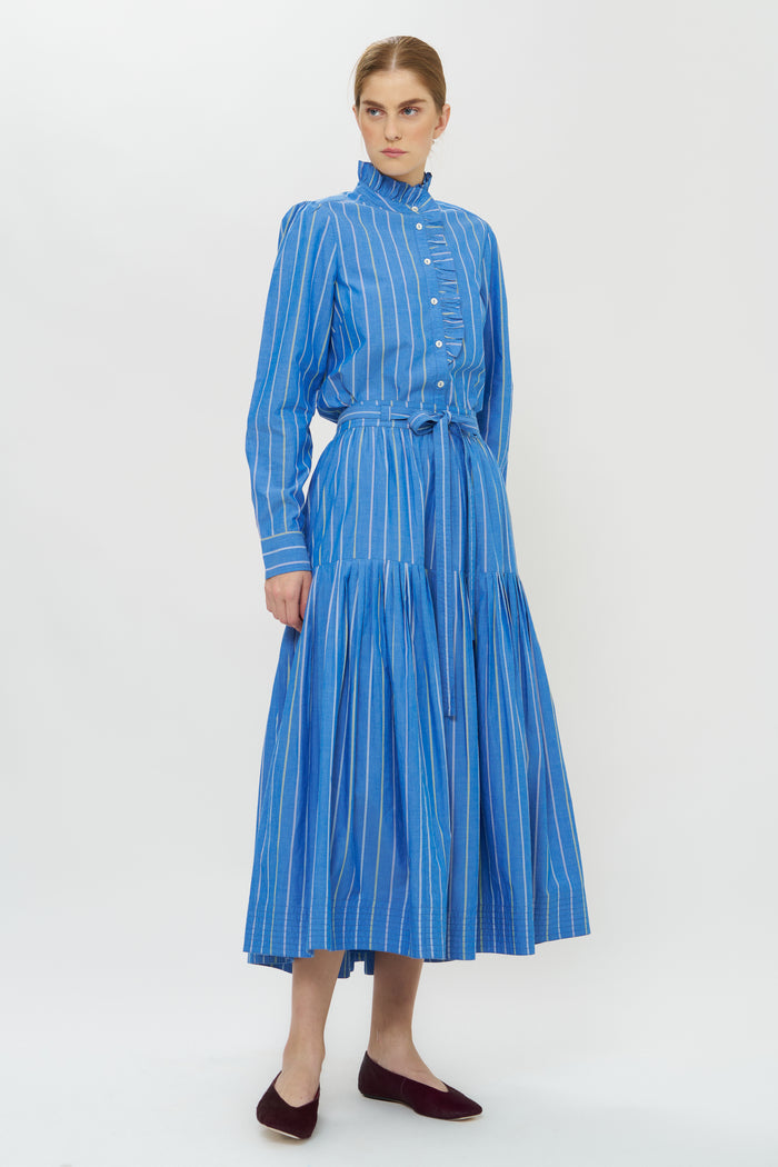 Romy Blouse- Thalia Blue
