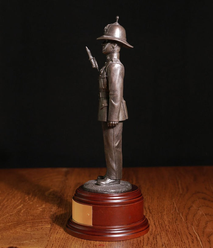 Royal Marine Parade Dress with SLR - Bronze B77f
