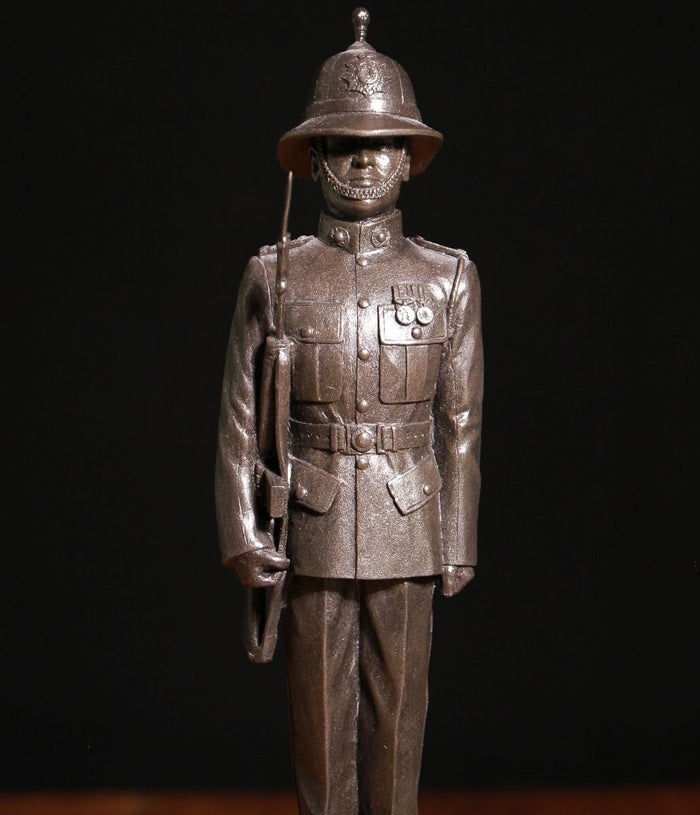 Royal Marine Parade Dress with SLR - Bronze B77f