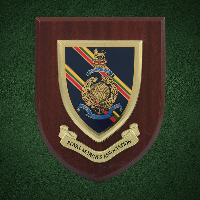Royal Marines Association Plaque