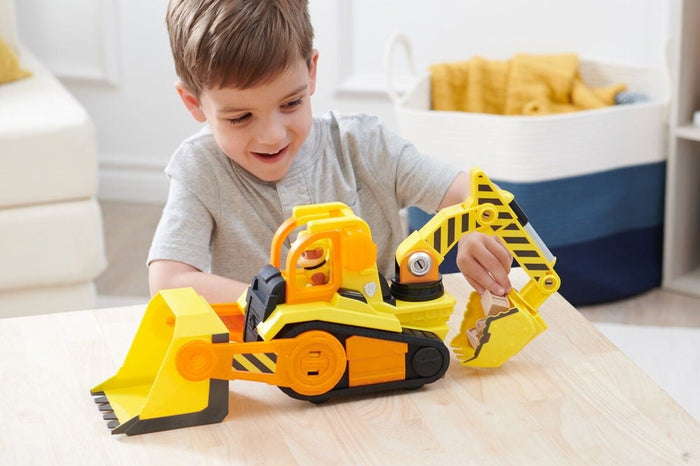 Rubble & Crew Deluxe Buldozer Vehicle Rubble Battery Operated