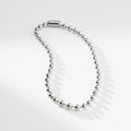packshot image of the ruthie necklace in silver | Lead