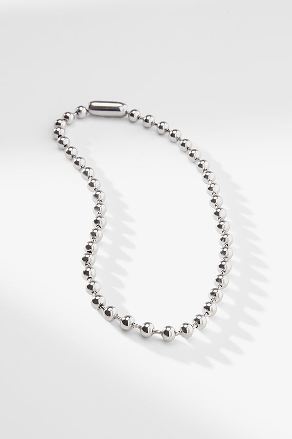 packshot image of the ruthie necklace in silver | Exclude | Grid