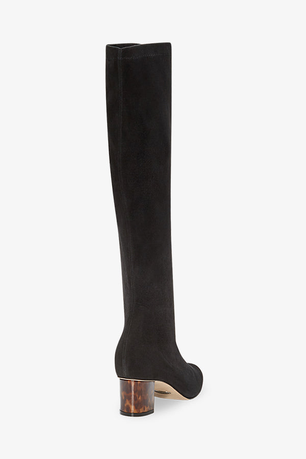 image of the alexandra boot in black suede | Exclude | Grid Hover