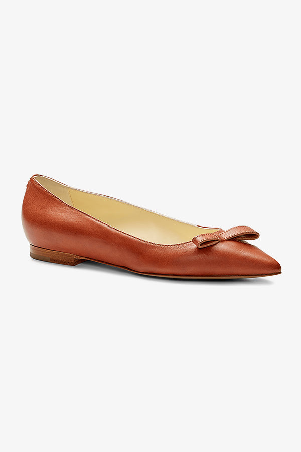 image of the natalie flat in saddle | Exclude | Grid