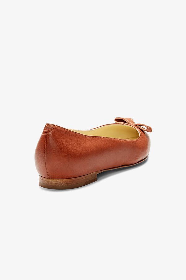 image of the natalie flat in saddle | Exclude | Grid Hover