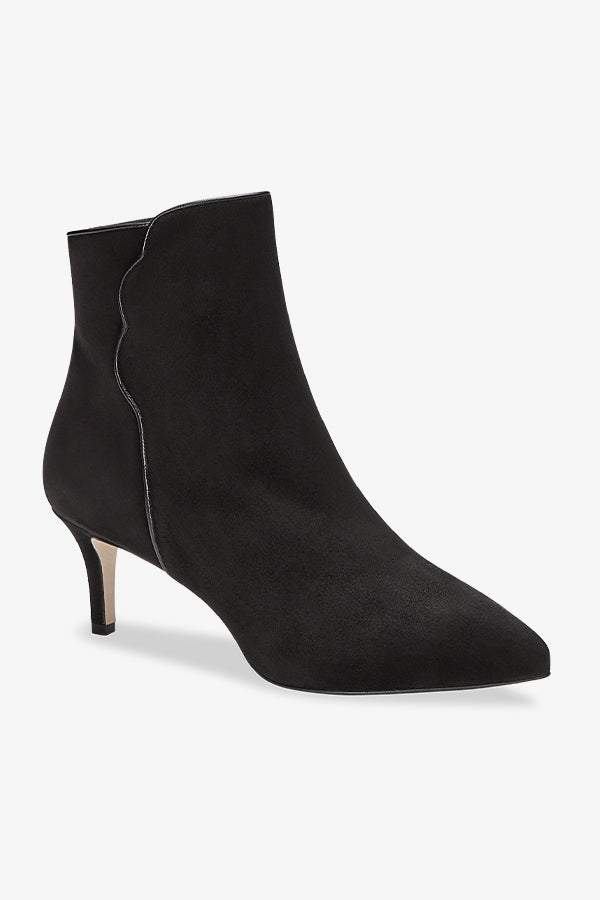 image of the perfect dress bootie in black suede | Exclude | Grid