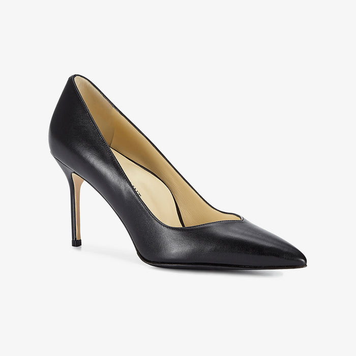 image of the perfect pump in black calf