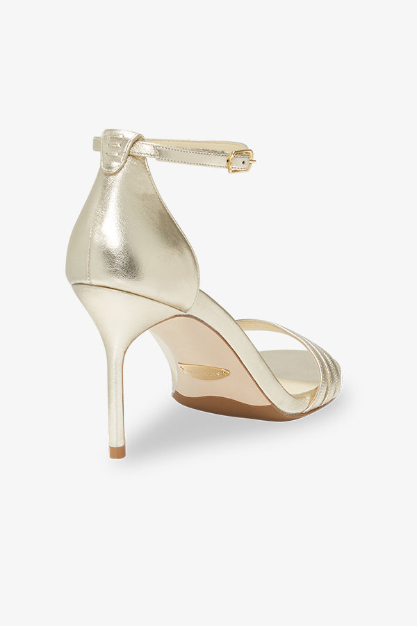 image of the perfect sandal in gold nappa | Exclude | Grid Hover