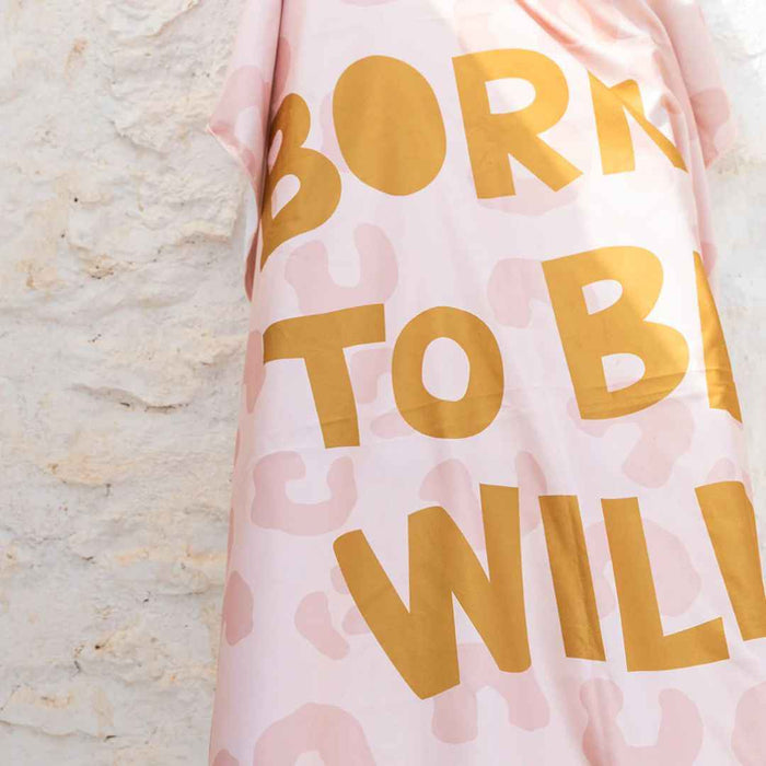 Saro Baby® Brisača za plažo iz mikrovlaken Born to be wild Saro Baby