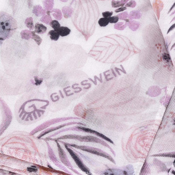 Giesswein Tuch Blütentraum - rosewood 336
