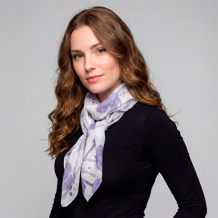Giesswein Tuch Tulpen - lilac 594