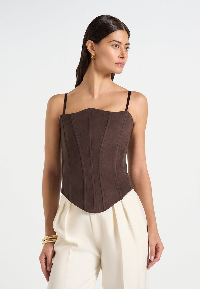scarlett-suede-lace-up-corset-brown