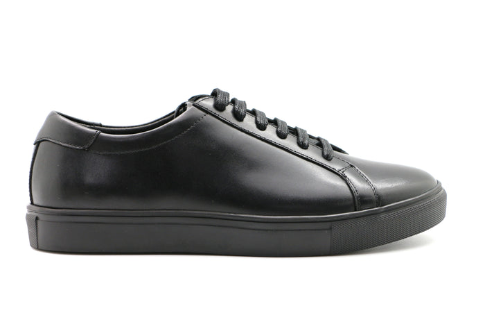 Sebastian Black Leather Sneaker