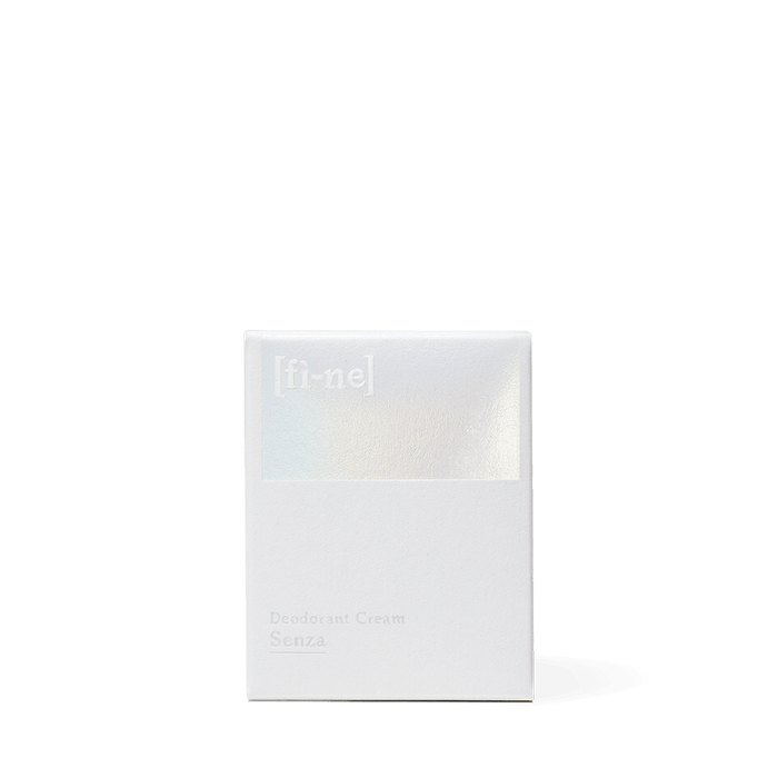 SENZA DEODORANT CREAM, GLASS JAR