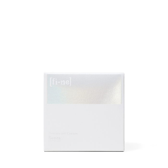 SENZA DEODORANT CREAM, GLASS JAR
